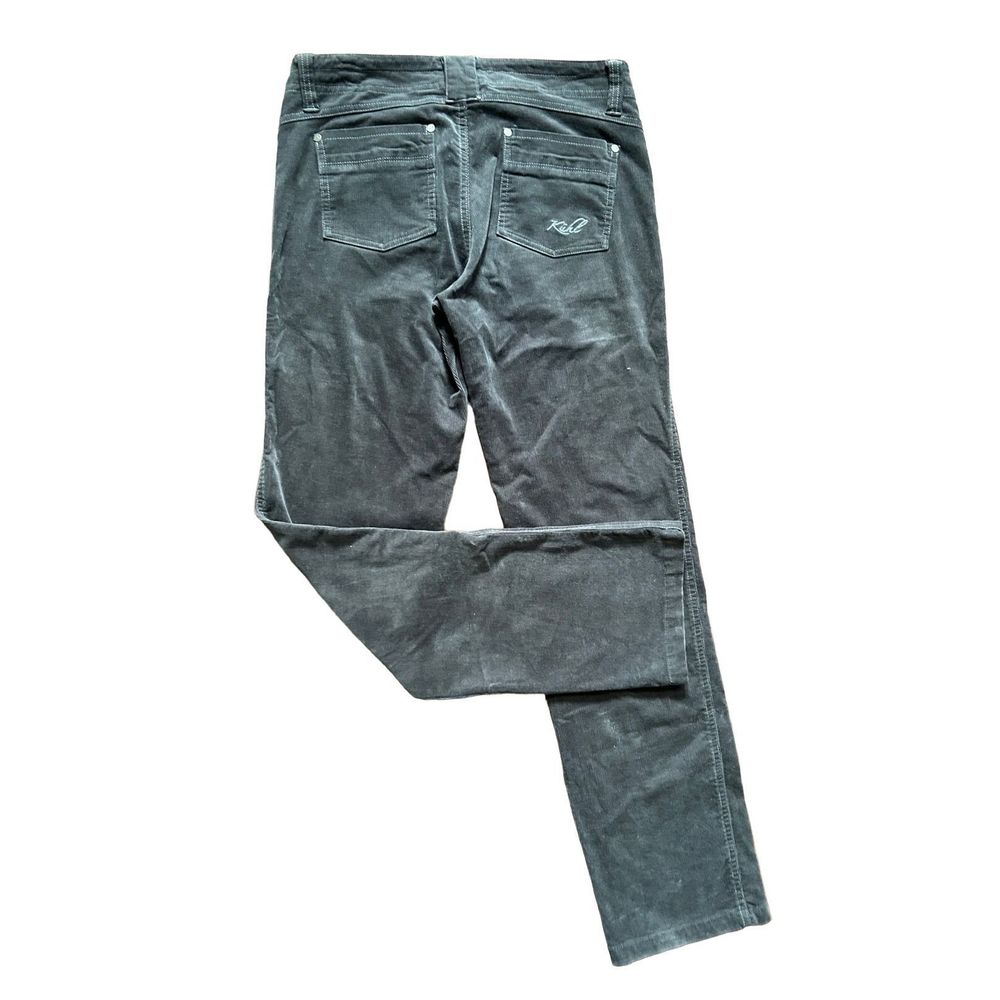 KUHL Pants (Born in the Mountains). Gray. Corduroy Straight Leg.